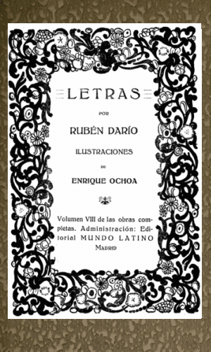 Letras / Obras Completas Vol. VIII Letras / Obras Completas Vol. VIII